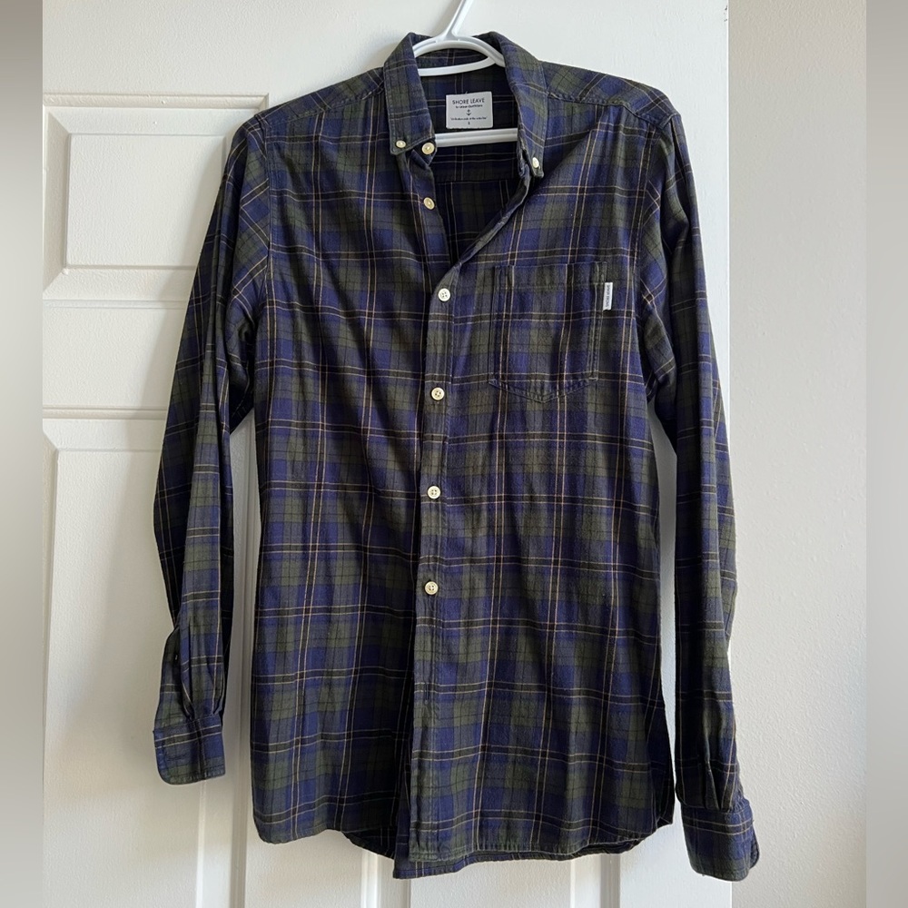 Shore Leave Urban Outfitters Plaid Shirt / Size S
